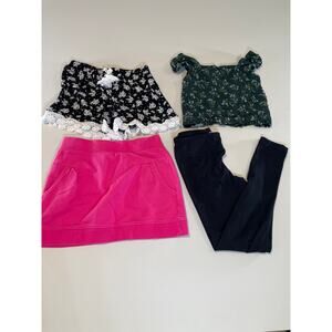 Girls Size M (8) Mixed Bottoms + GAP Top Bundle – Good Condition